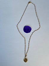 Charger l'image dans la galerie, Collier upcyclé lilac sunshine Louis Vuitton