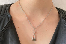 Charger l'image dans la galerie, Collier upcyclé tirette Louis Vuitton