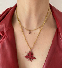 Charger l'image dans la galerie, Collier upcyclé mouche Dior