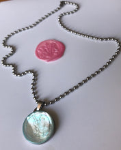 Charger l'image dans la galerie, Collier upcyclé azur YSL