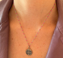 Charger l'image dans la galerie, Collier upcyclé pink moon Louis Vuitton