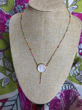 Charger l'image dans la galerie, Collier upcyclé trio rose pâle YSL