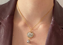 Load image into Gallery viewer, Choker upcyclé boule Louis Vuitton
