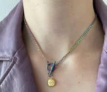 Charger l'image dans la galerie, Choker upcyclé multicolor Louis Vuitton