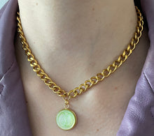 Charger l'image dans la galerie, Choker upcyclé green YSL