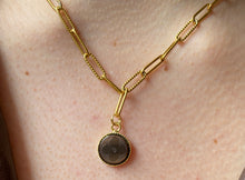Charger l'image dans la galerie, Collier upcyclé brown flower Louis Vuitton