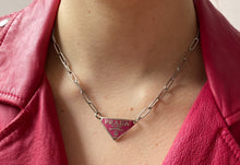 Charger l'image dans la galerie, Choker upcyclé pink lady Prada
