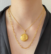 Charger l'image dans la galerie, Collier upcyclé double chic YSL