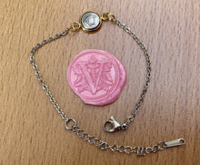 Charger l'image dans la galerie, Bracelet upcyclé medusa bicolore Versace