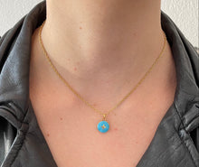Charger l'image dans la galerie, Collier upcyclé fleur céleste Louis Vuitton