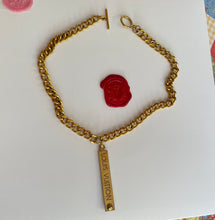 Charger l'image dans la galerie, Choker upcyclé baguette Louis Vuitton