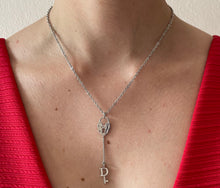 Charger l'image dans la galerie, Collier upcyclé Cupidon Dior