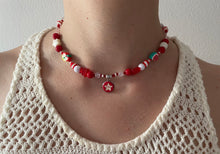 Charger l'image dans la galerie, Choker upcyclé red star Dior