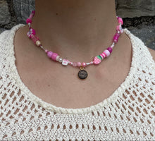Charger l'image dans la galerie, Choker upcyclé pink summertime Louis Vuitton