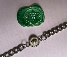 Load image into Gallery viewer, Bracelet upcyclé medusa Versace