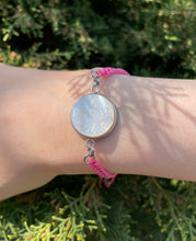 Load image into Gallery viewer, Bracelet upcyclé pink nacre Louis Vuitton
